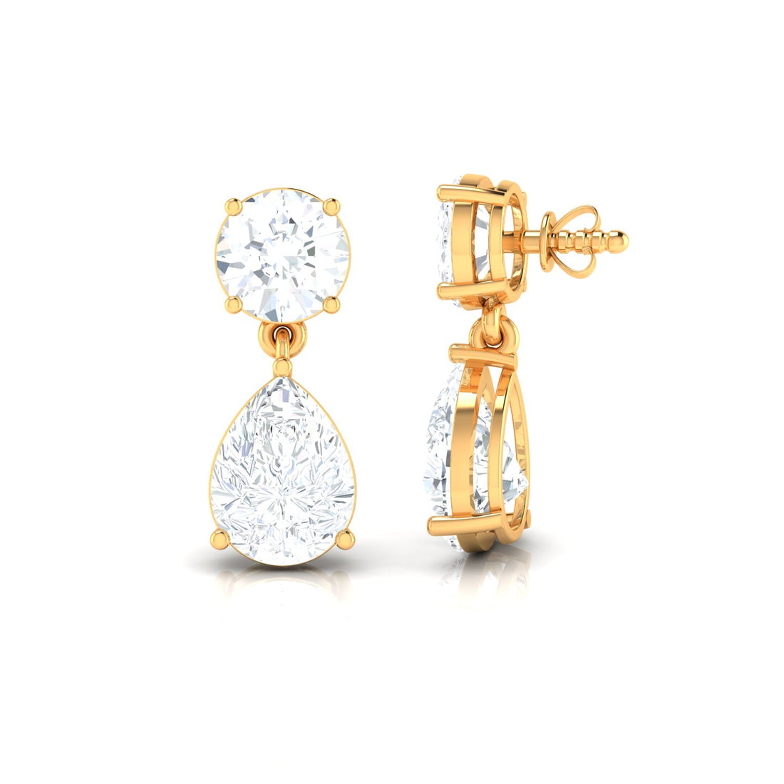 Subtle Pear Diamond Drops