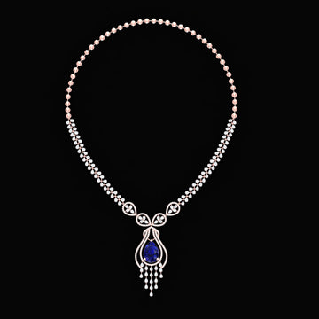 Starburst Brilliance Diamond Necklace