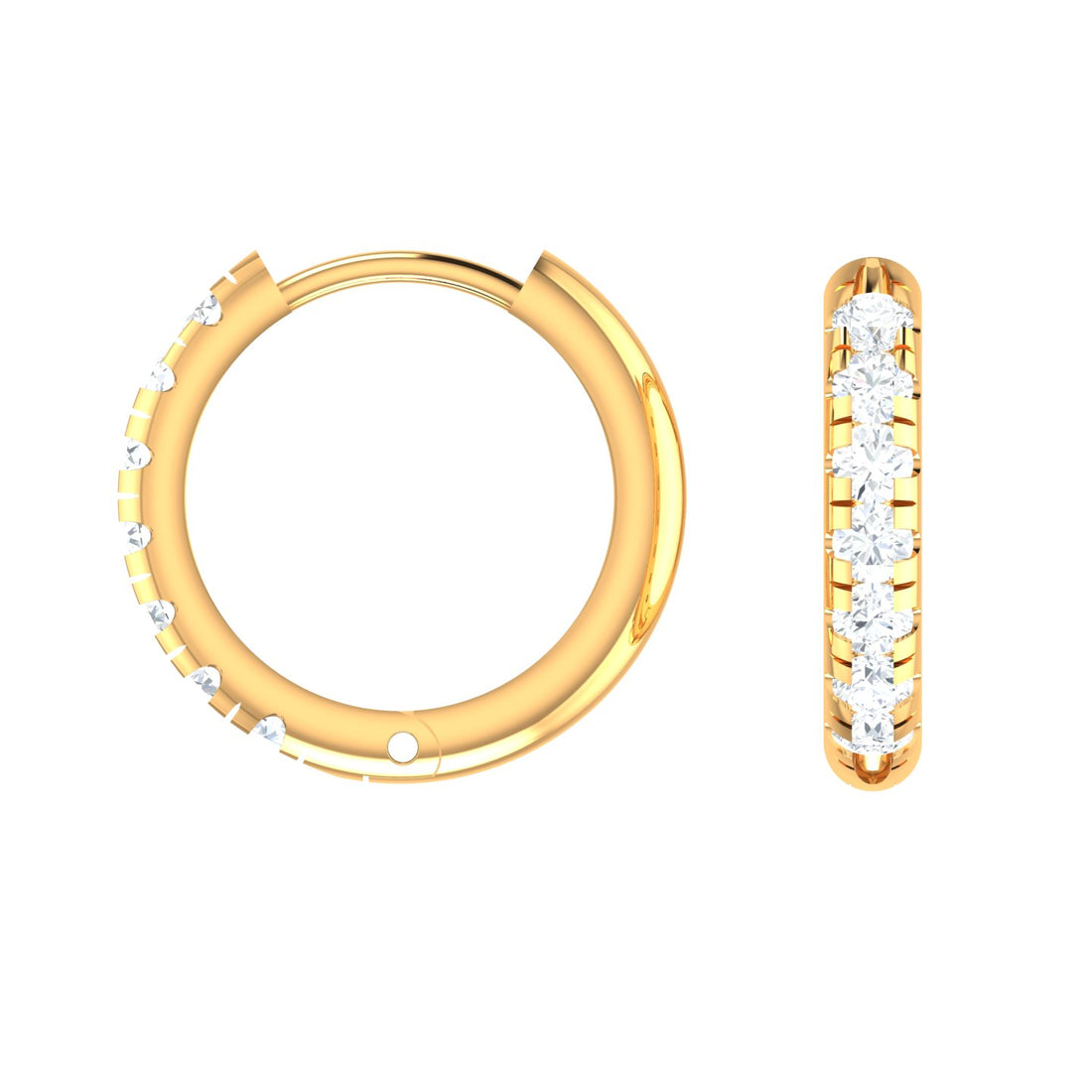 Antennae Diamond Earrings