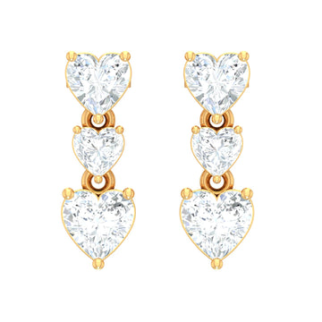 Contemporary Charm Diamond Earring Set