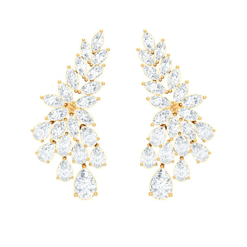 Tender Dazzle Diamond Stud Earrings