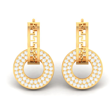 Melodic Harmony Hoop Earrings