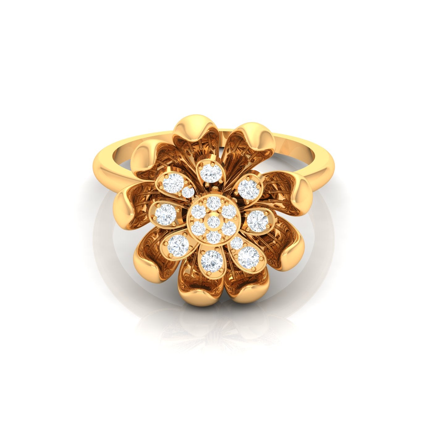 Floret Vibes Diamond Ring