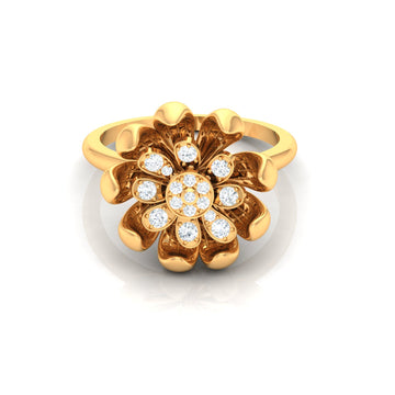 Floret Vibes Diamond Ring