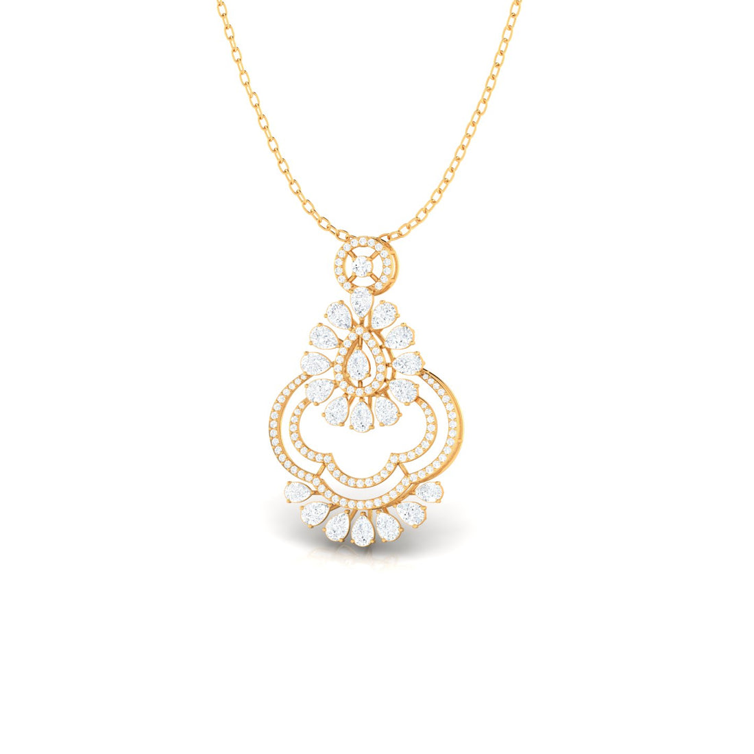 The Kennia Diamond Pendant (WITHOUT CHAIN)