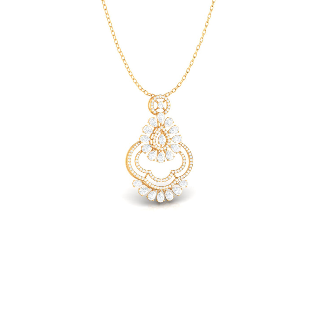 The Kennia Diamond Pendant (WITHOUT CHAIN)
