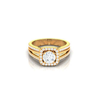 Glimmering Diamond Ring