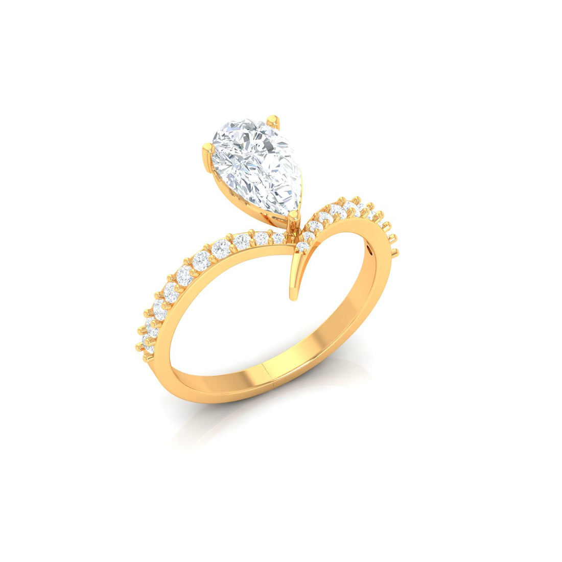 Descend Diamond Ring