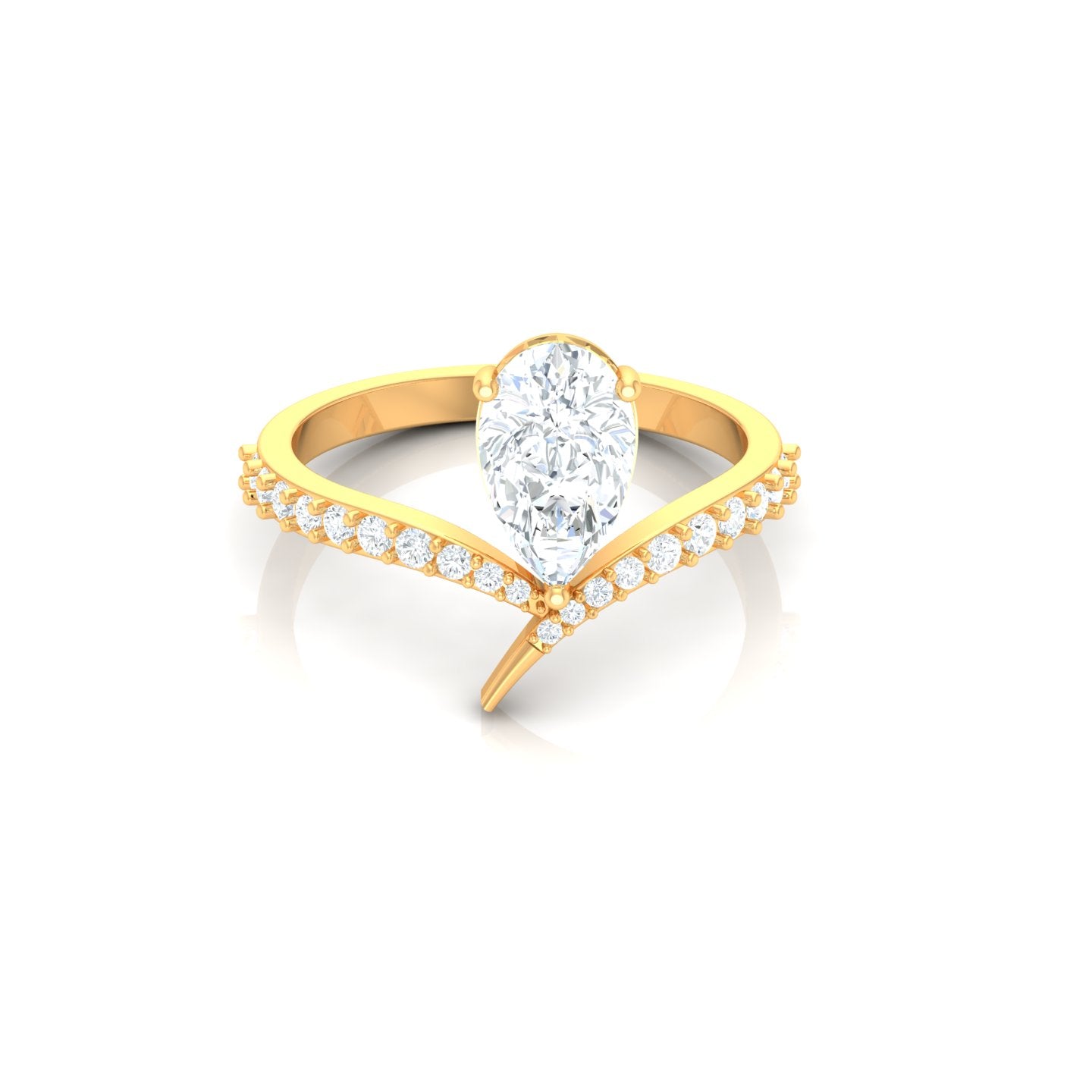 Descend Diamond Ring