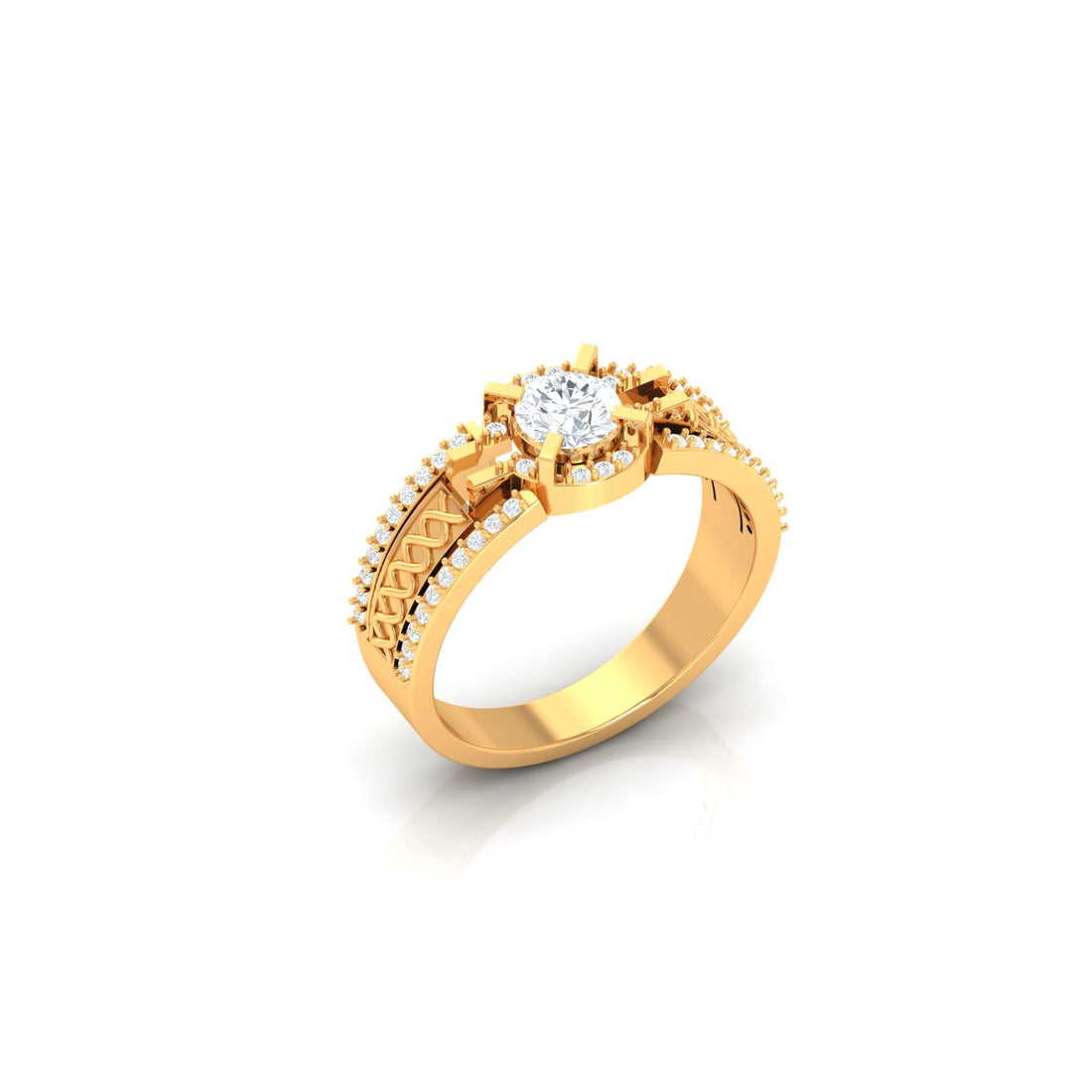 Solitaire elegant looking Diamond ring