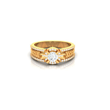 Solitaire elegant looking Diamond ring