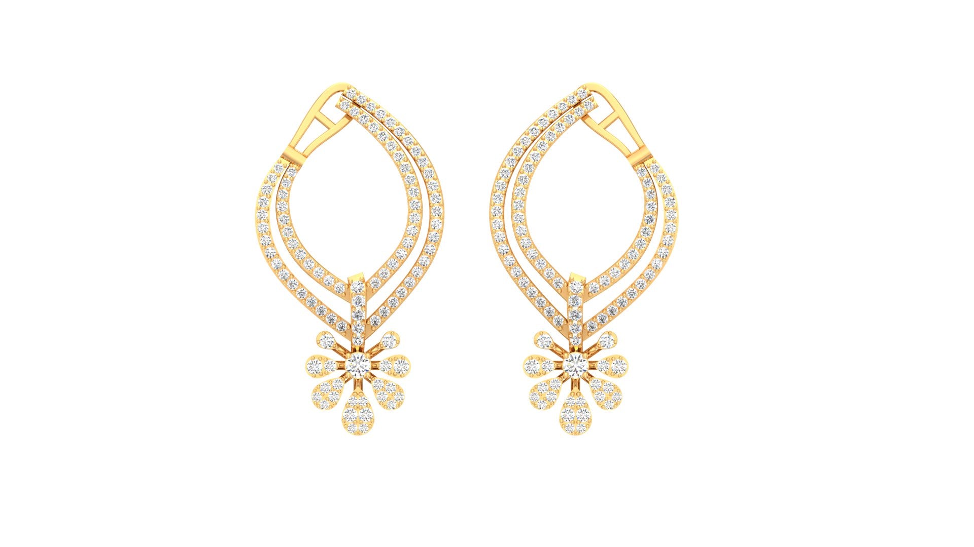 The Ahsalom Diamond Earrings