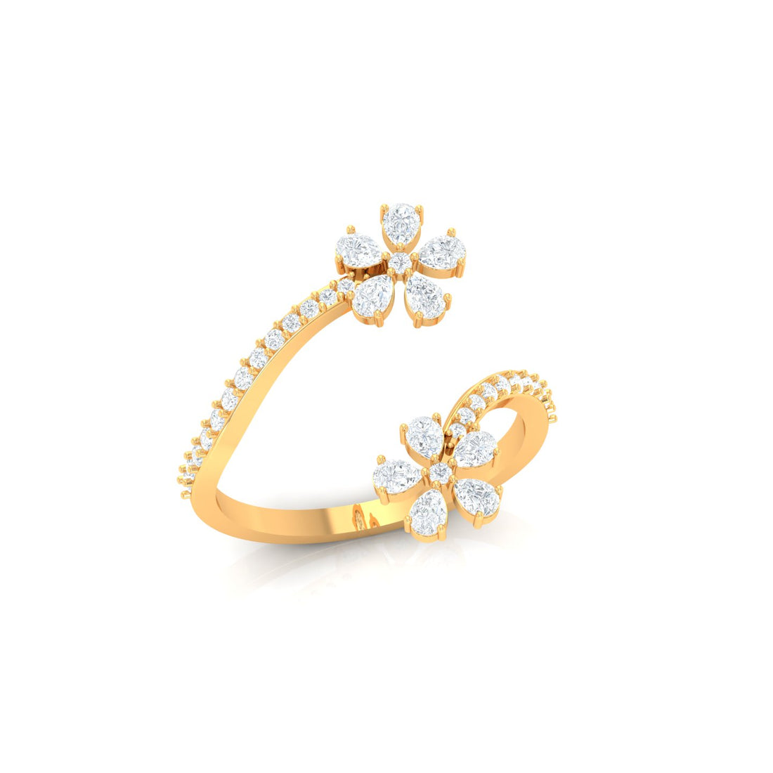 Adjustable Diamond Ring