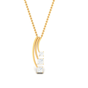 Isaac Diamond Office Wear Pendant (WITHOUT CHAIN)