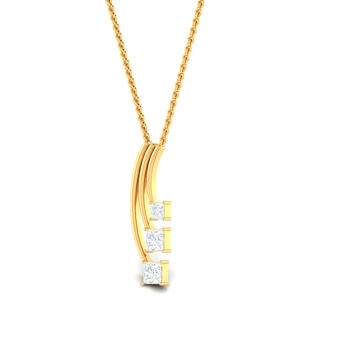 Isaac Diamond Office Wear Pendant (WITHOUT CHAIN)