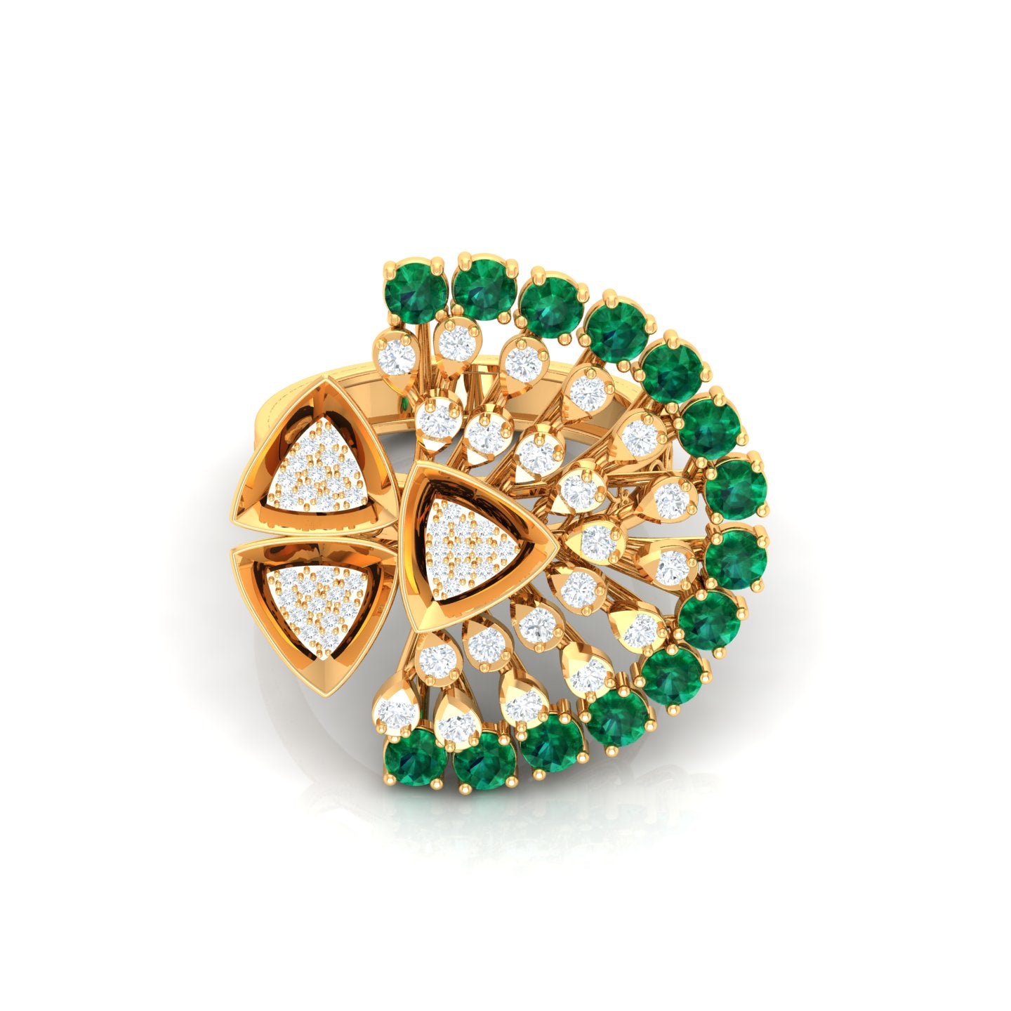 Crown Leaf Earring