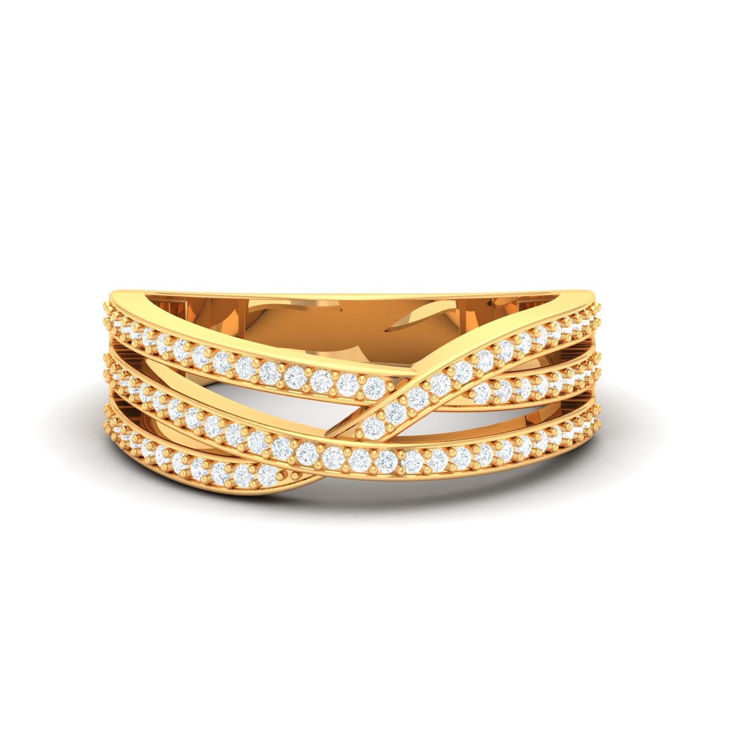 Elegant Square Lab Diamond Ring