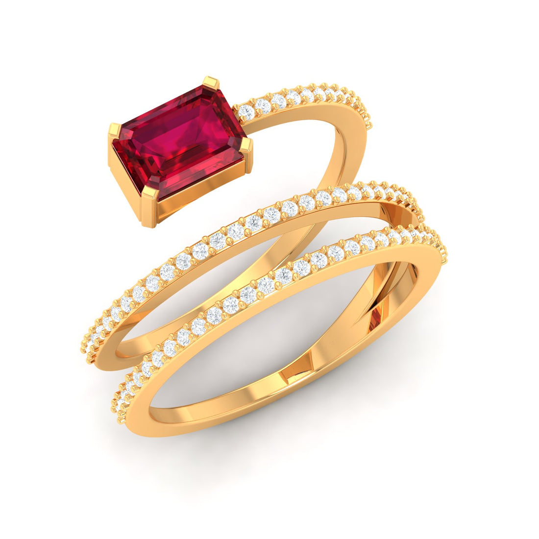 RING ENHANCERS YELLOW GOLD