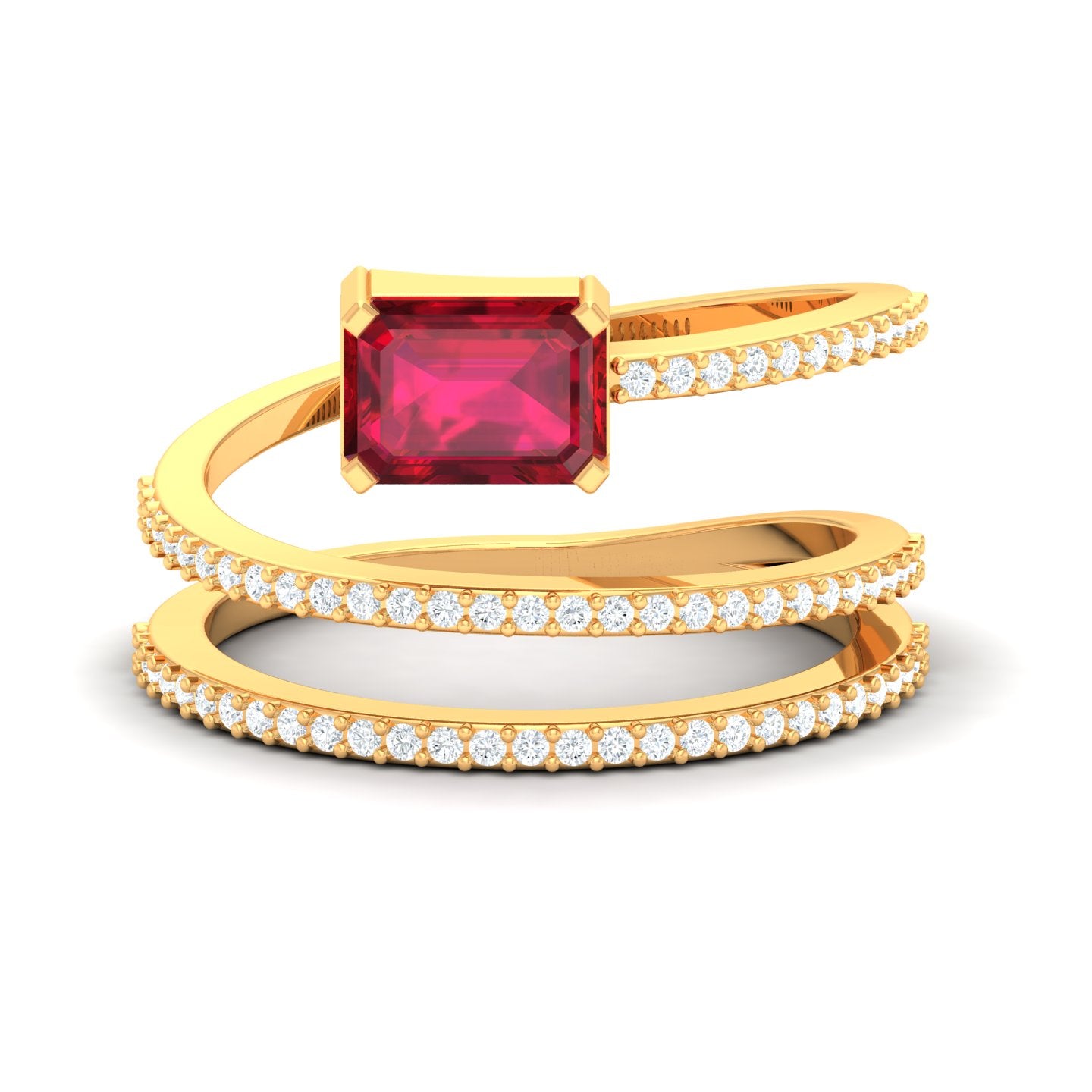 RING ENHANCERS YELLOW GOLD