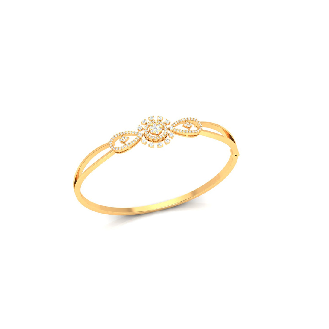 Cora Diamond Bangle – Bling Element Staging