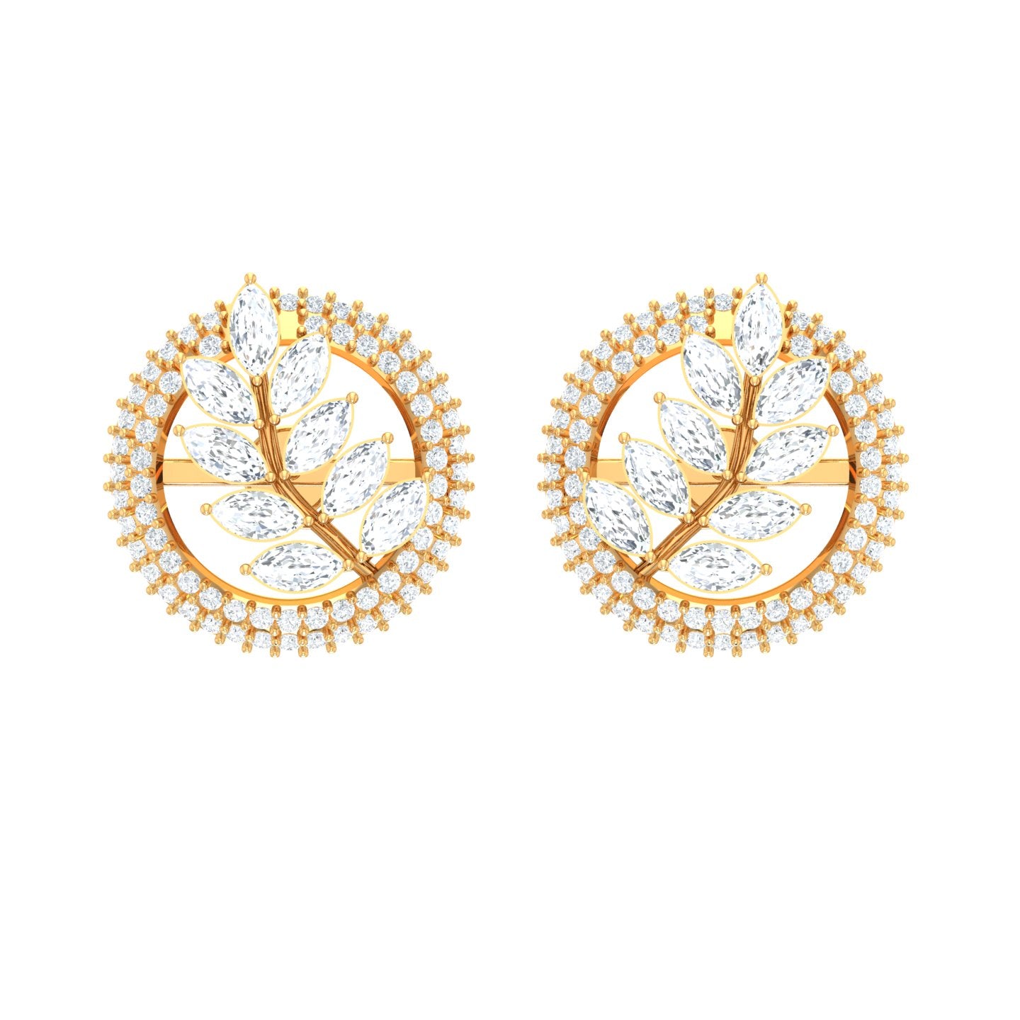Marquise Vine Earrings