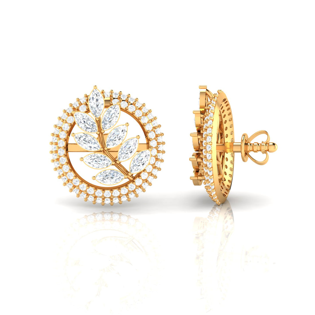 Marquise Vine Earrings