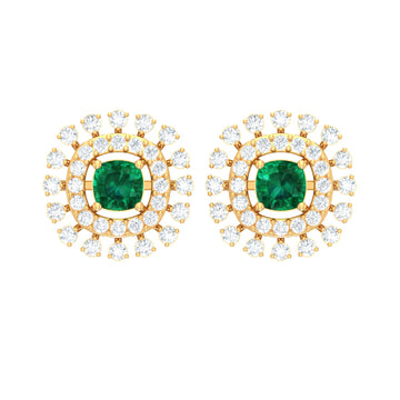 Pretty Princess Halo Stud Earrings