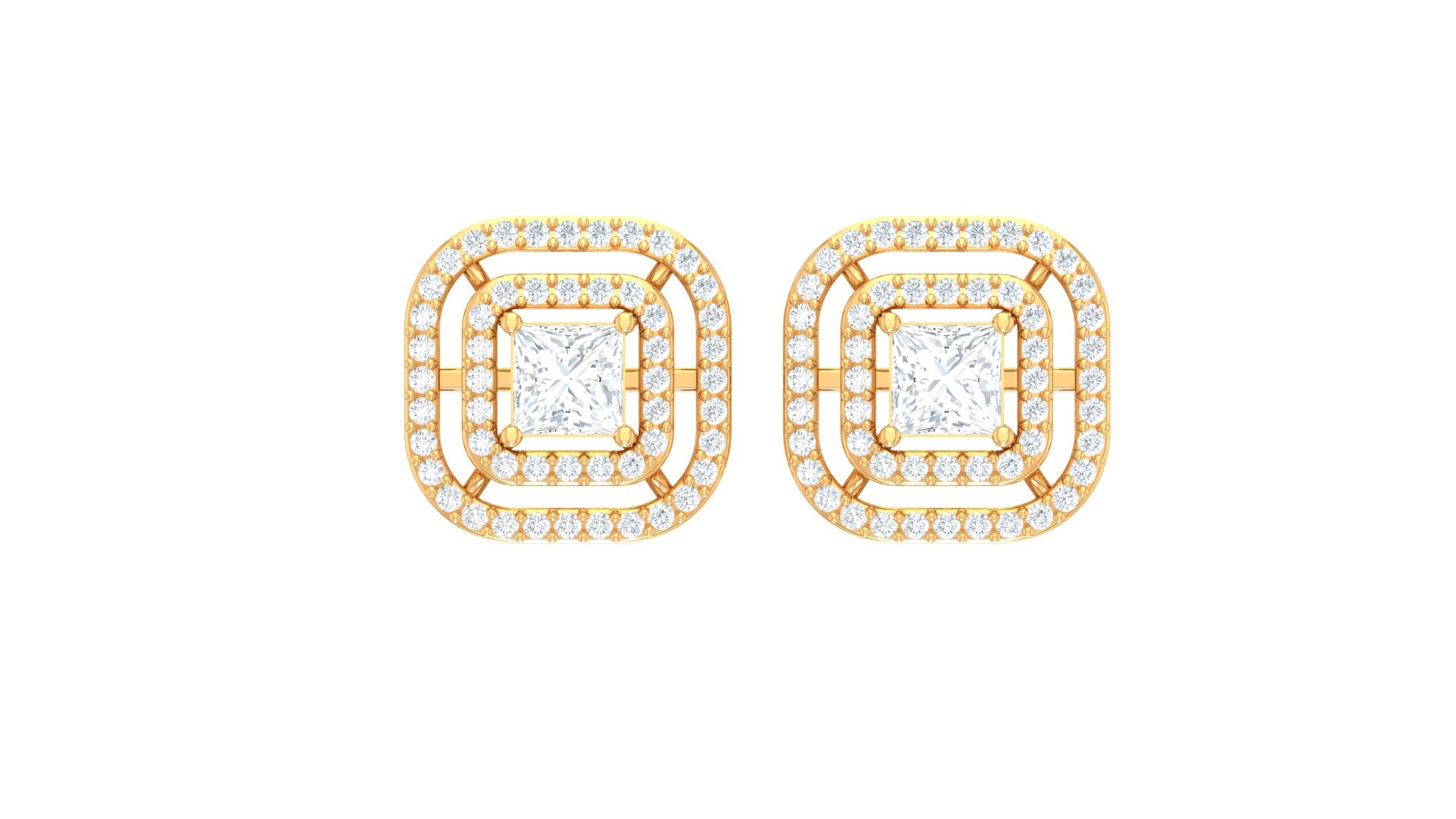 Mesmerising Maze Diamond Studs