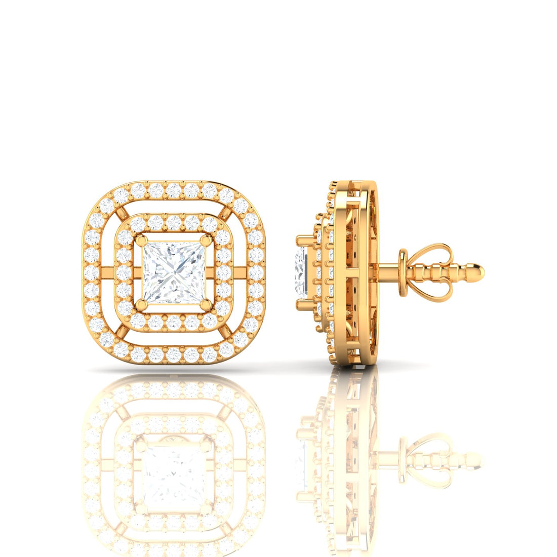 Mesmerising Maze Diamond Studs