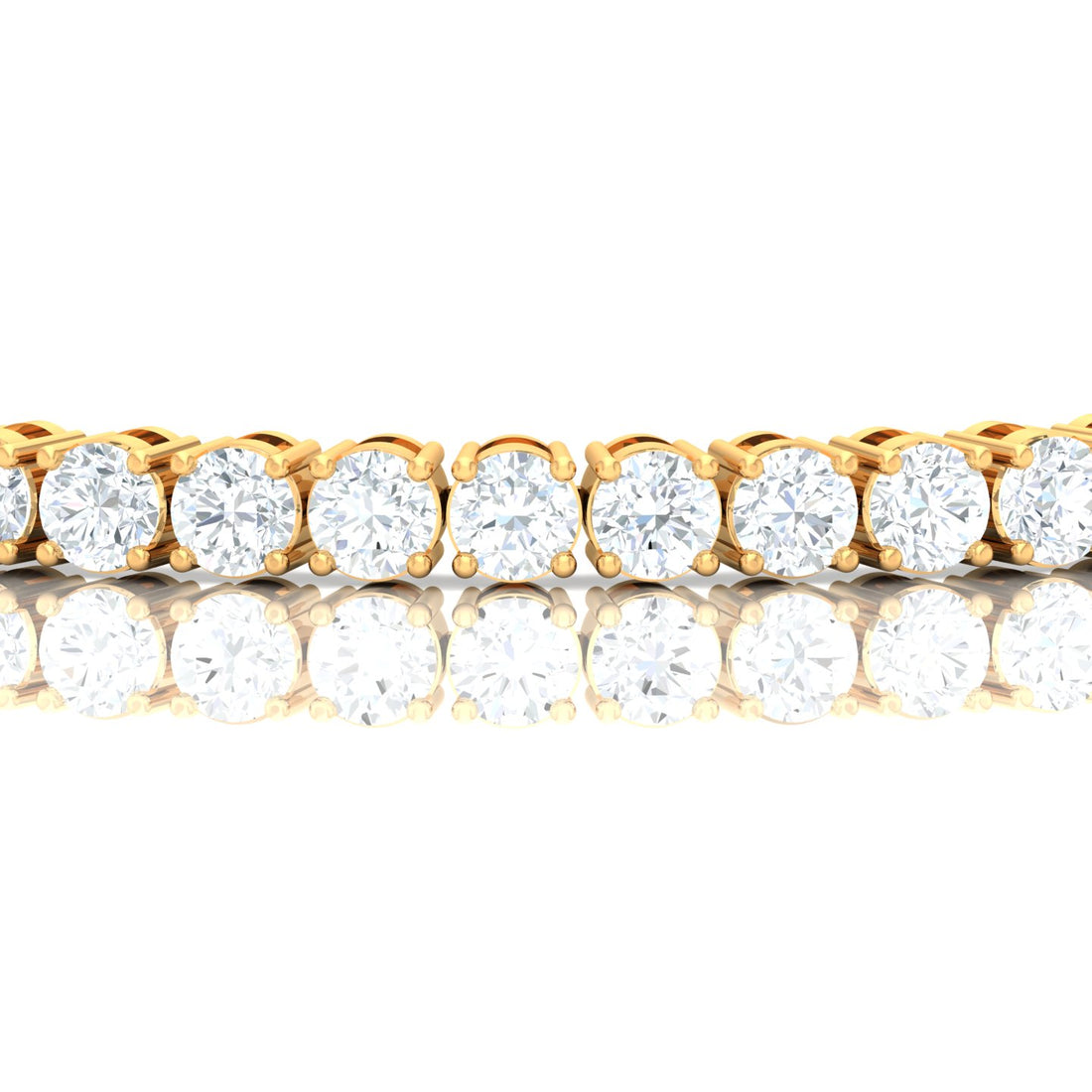 Round Diamond Tennis Bracelet