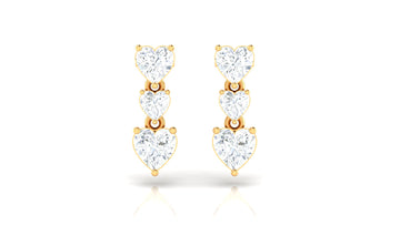 Contemporary Charm Diamond Earring Set