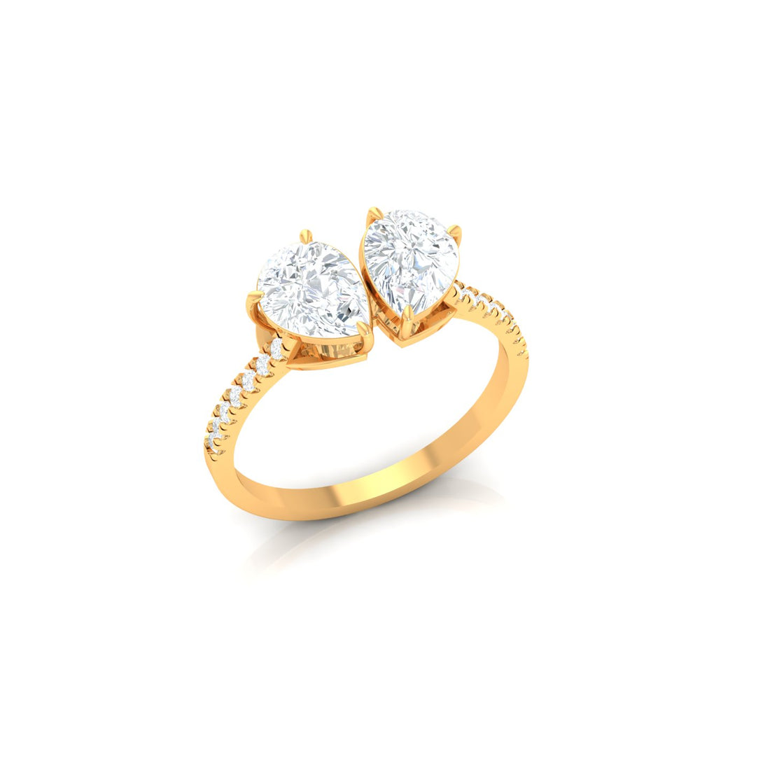 Pear Shape Diamond Ring