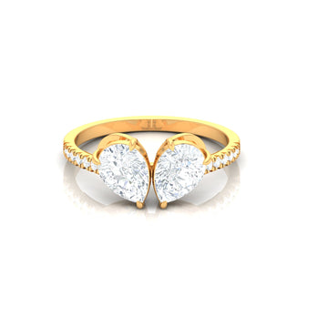 Pear Shape Diamond Ring