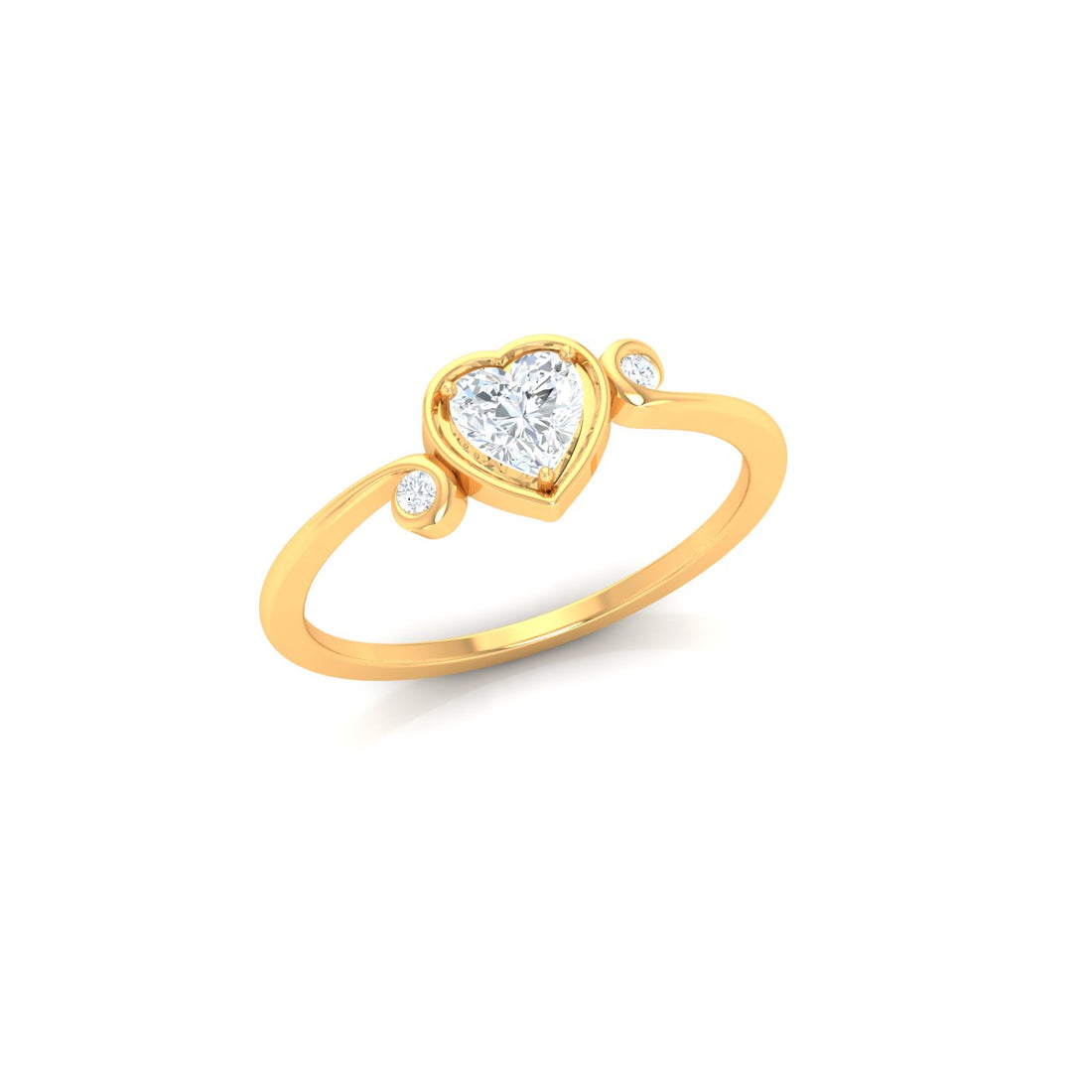 Heart Diamond Ring