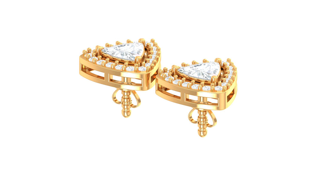 Captivating Brilliance Diamond Stud Earrings