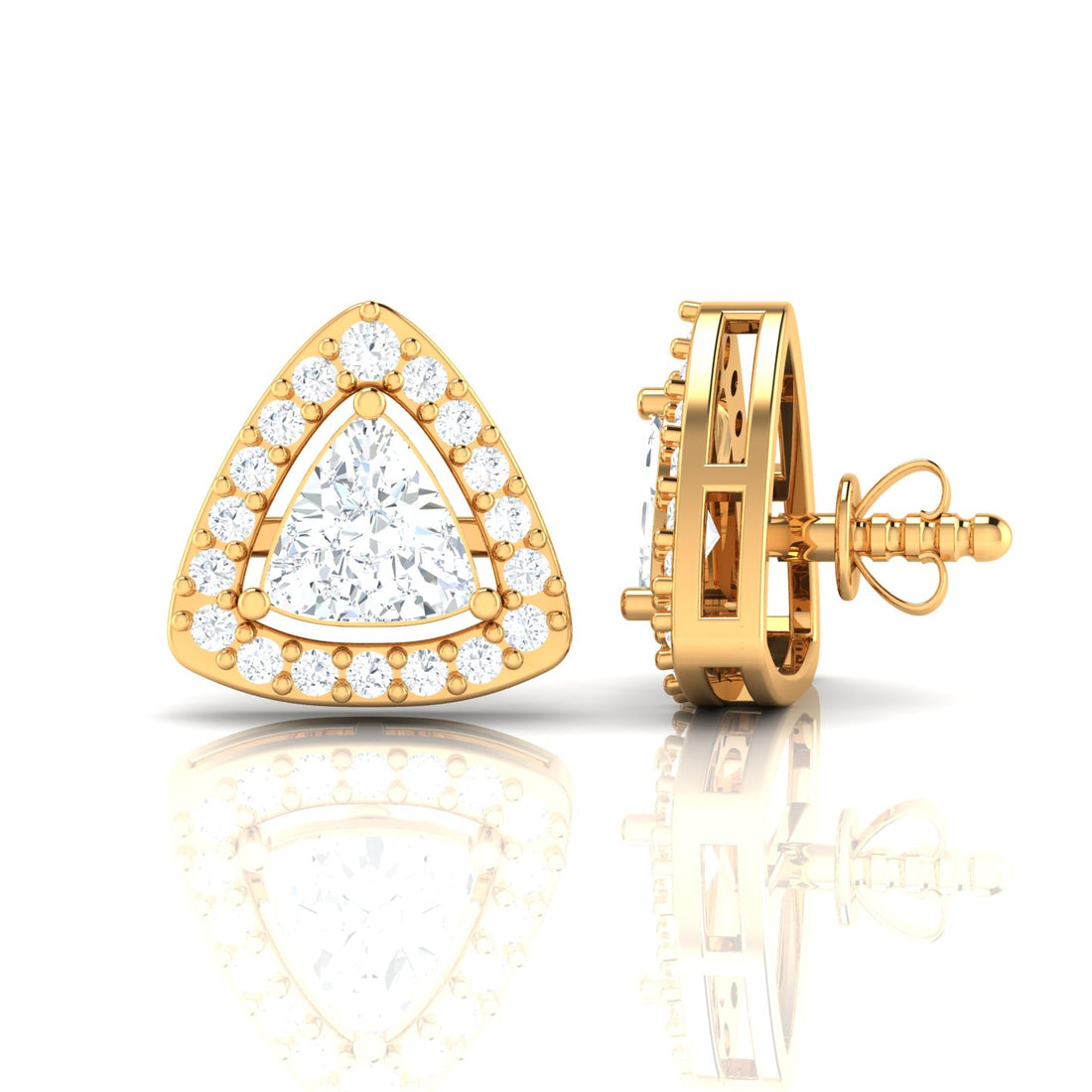 Captivating Brilliance Diamond Stud Earrings