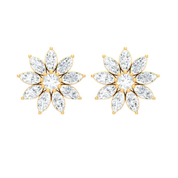 Blossom Brilliance Diamond Earrings