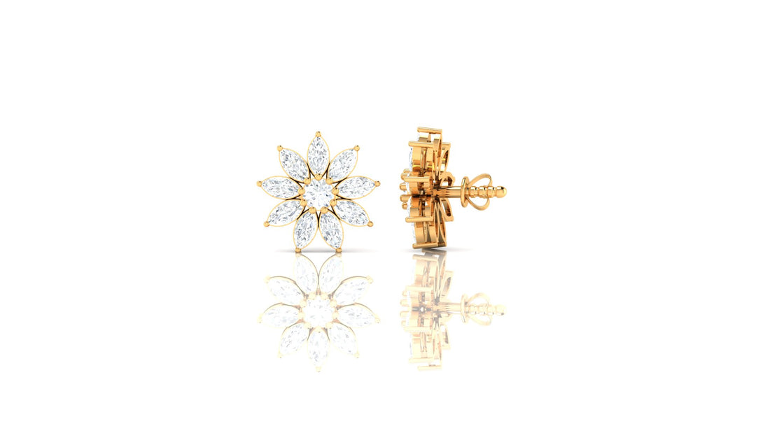 Blossom Brilliance Diamond Earrings