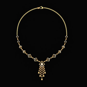 Ethereal Geometric Necklace Set N