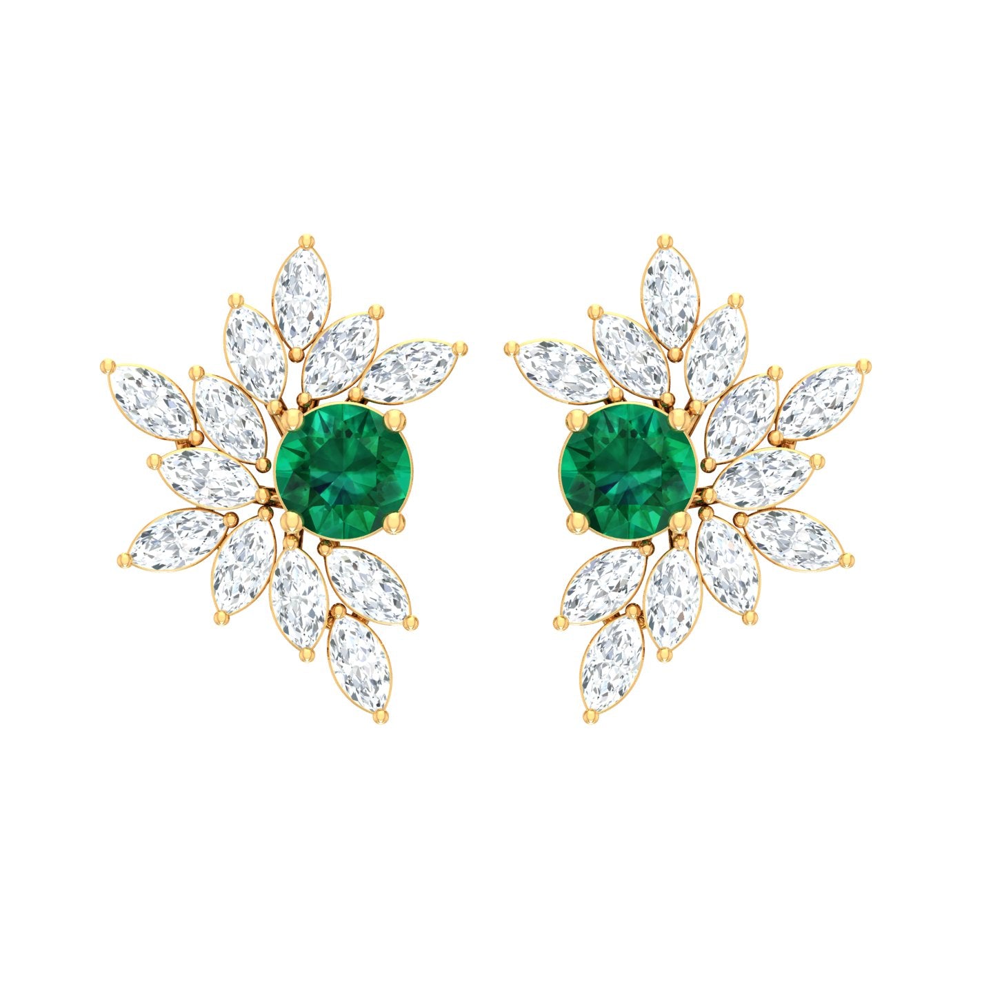 The Zubeida Diamond Earrings