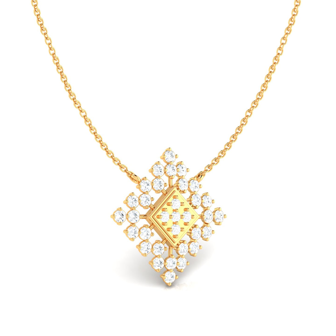 Classy Square Pendant (WITHOUT CHAIN)