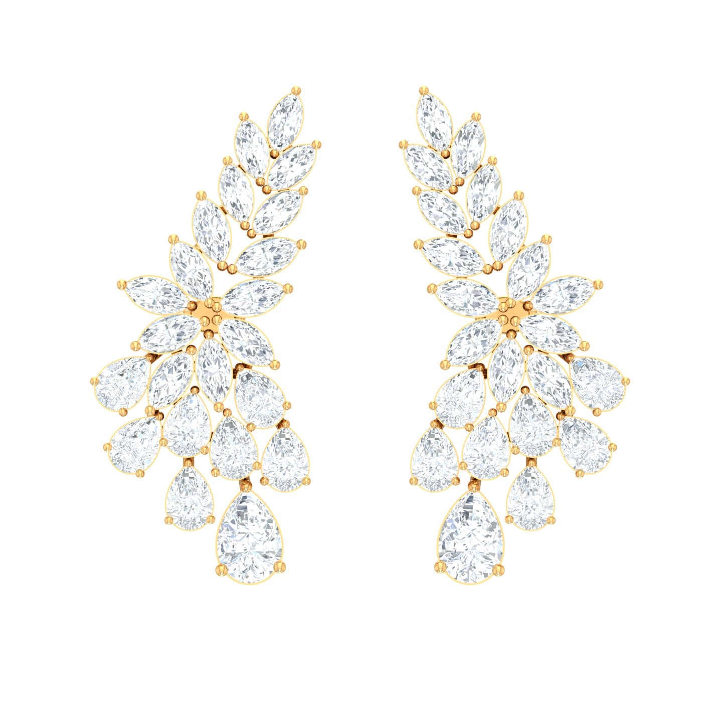 Tender Dazzle Diamond Stud Earrings