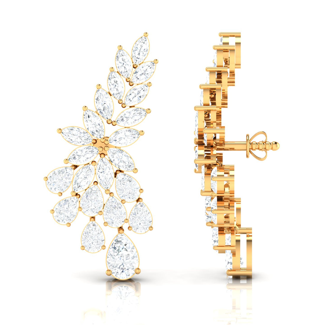 Tender Dazzle Diamond Stud Earrings