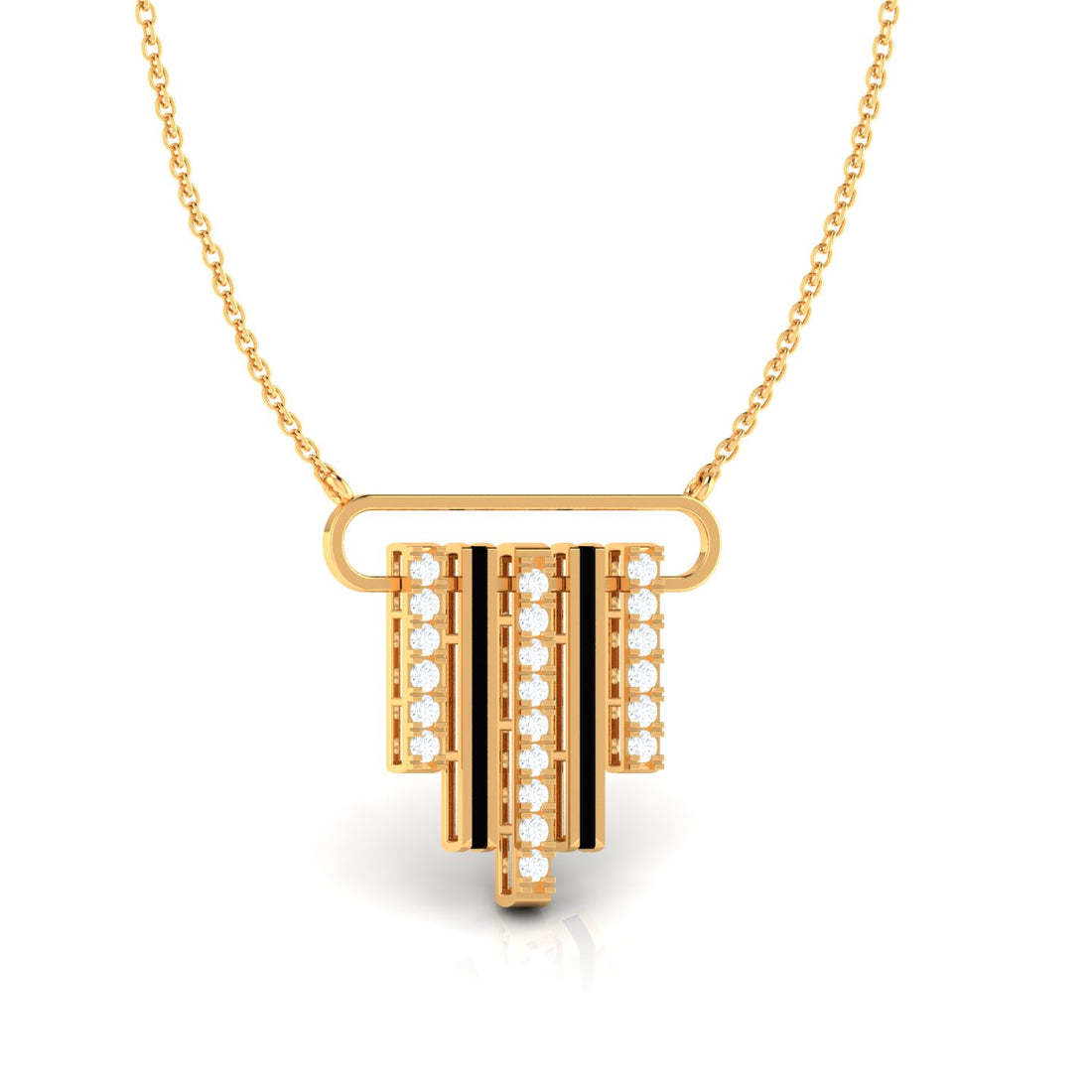 Cocktail Bar Diamond Pendant (WITHOUT CHAIN)