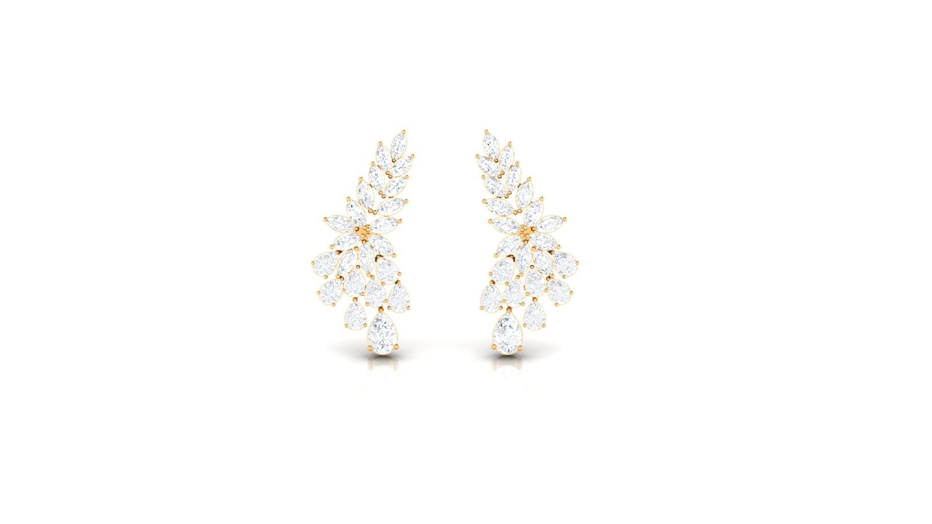 Tender Dazzle Diamond Stud Earrings