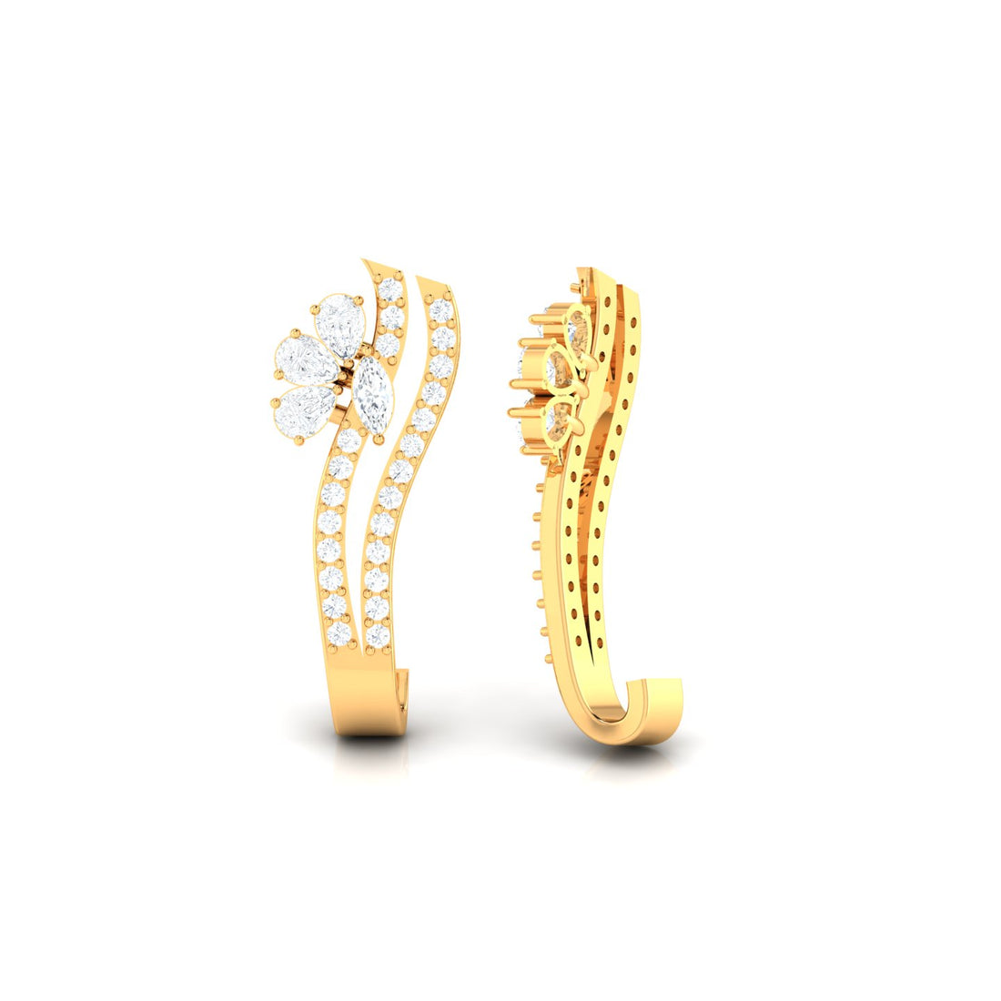 Royal Crest Diamond Earring