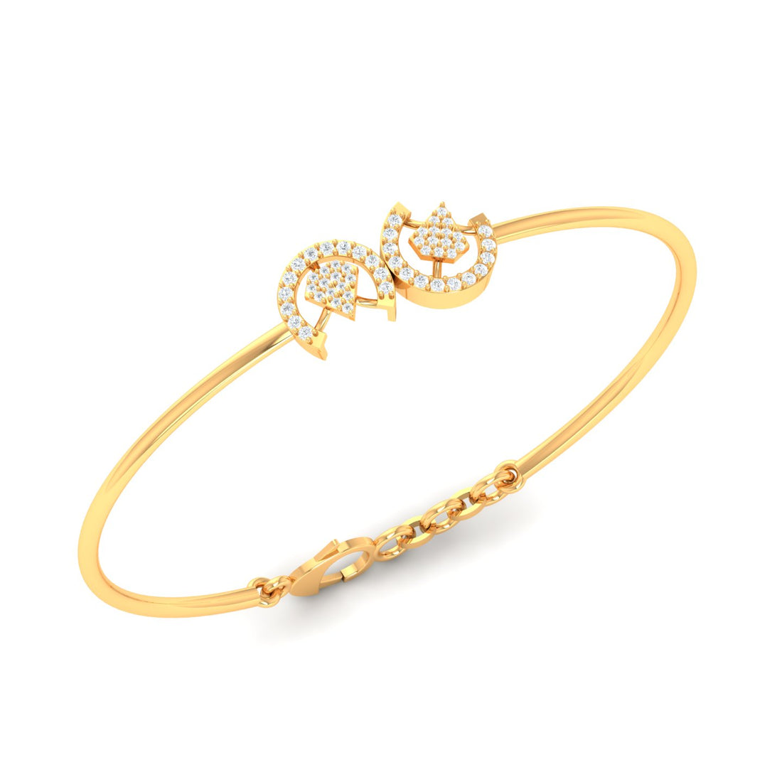 The Kathlyn Oval Bangle