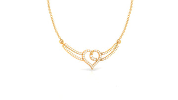 Heart Shape Diamond Pendant (WITHOUT CHAIN)