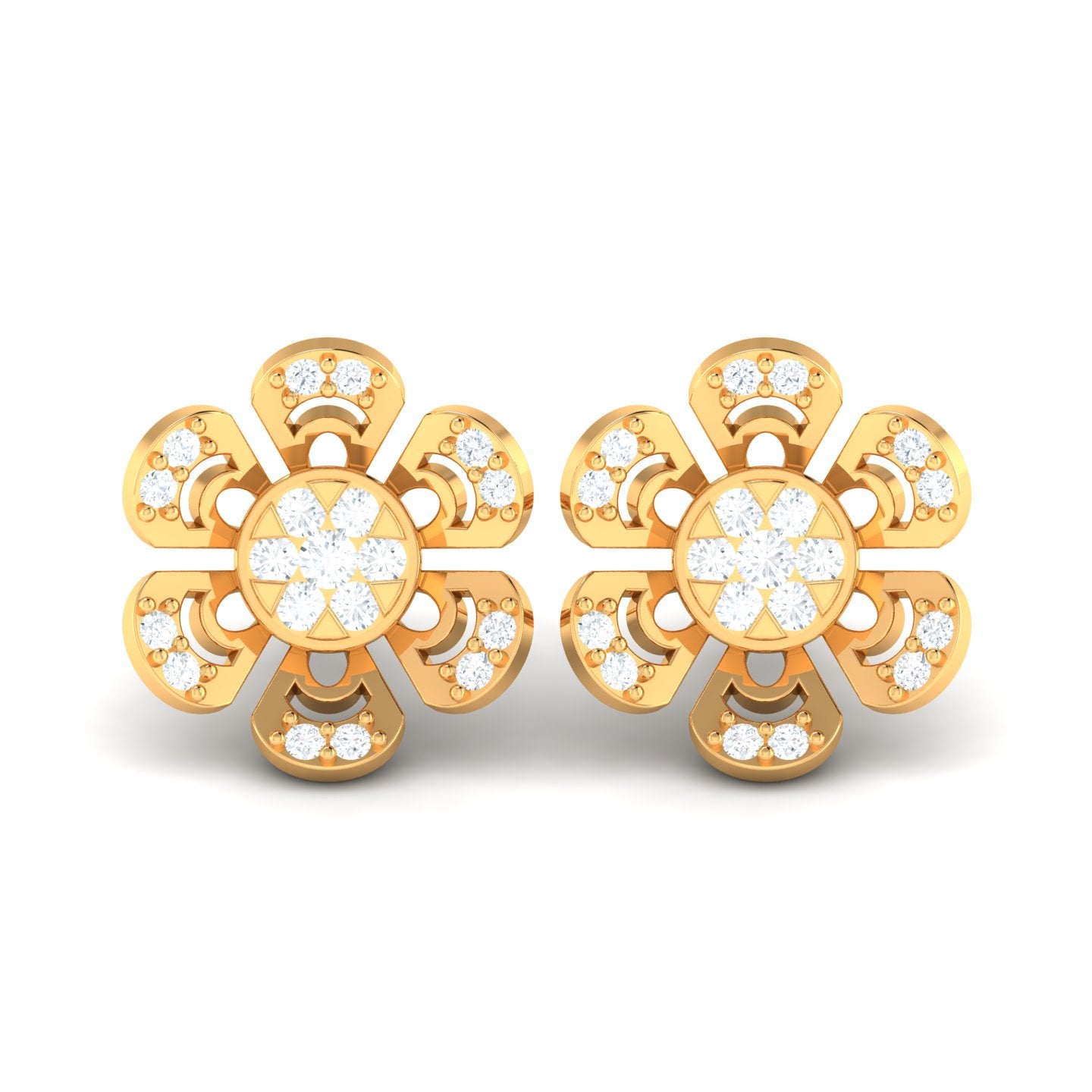 The Gangika Stud Earrings