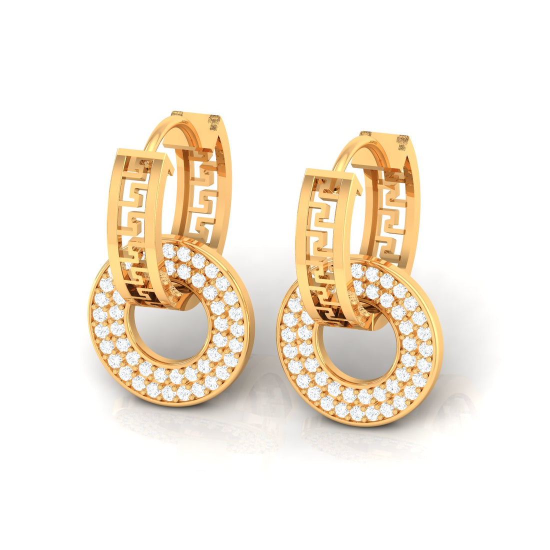 Melodic Harmony Hoop Earrings